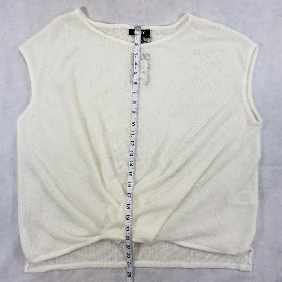 NWT DKNY  Size XLarge Drape-Front Sweater - Picture 5 of 8